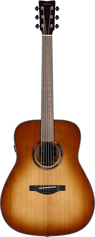open zoom image for Yamaha TAG1E Transacoustic Dreadnought Acoustic-Electric Guitar (with Gig Bag), Sand Burst, Full Straight Front