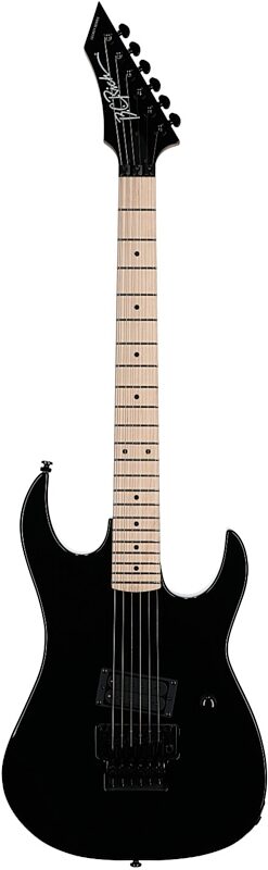 open zoom image for B.C. Rich GR2FRRC Gunslinger Retro II Electric Guitar, Black, Full Straight Front
