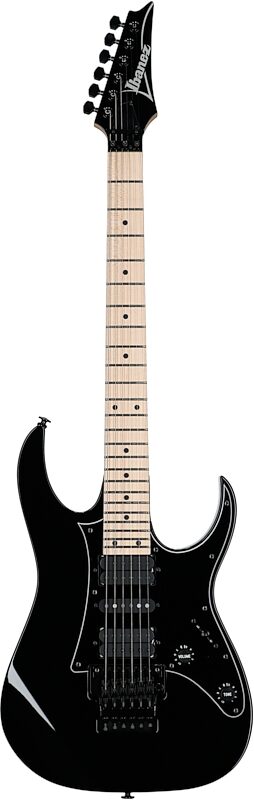 open zoom image for Ibanez RG550 Genesis Electric Guitar, Black, Open Box (Very Good), Full Straight Front