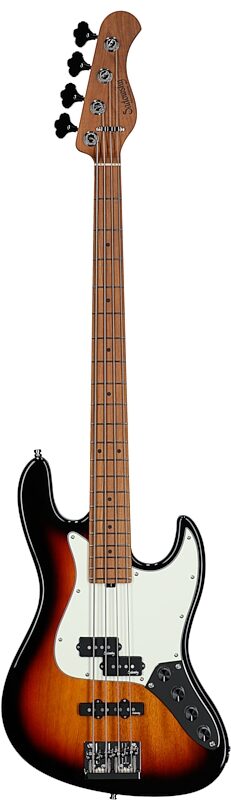 open zoom image for Sadowsky MetroExpress 21-Fret P/J Electric Bass, Maple Fingerboard (with Gig Bag), Sunburst, Full Straight Front