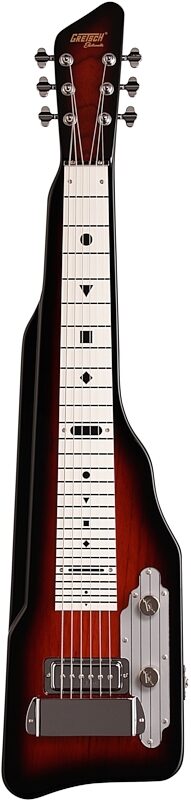 open zoom image for Gretsch G5715 Lap Steel Guitar, Tobacco Sunburst, Full Straight Front