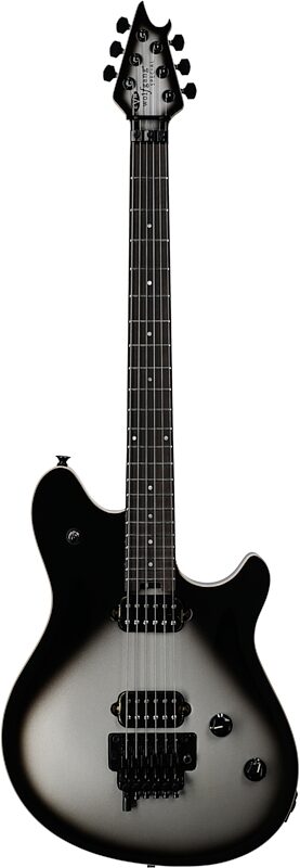 open zoom image for EVH Eddie Van Halen Wolfgang Special Ebony Fingerboard Electric Guitar, Silver Burst, Full Straight Front