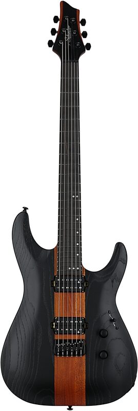 open zoom image for Schecter Rob Scallon C-1 Electric Guitar, Satin Dark Burst, Full Straight Front