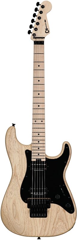 open zoom image for Charvel Pro-Mod So-Cal Style 1 HH FR Electric Guitar, Maple Fingerboard, Natural Ash, Full Straight Front