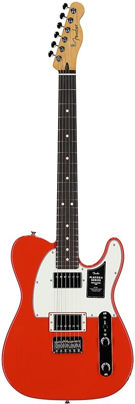 open zoom image for Fender Player II Telecaster HH Electric Guitar, with Rosewood Fingerboard, Rallye Orange, Full Straight Front