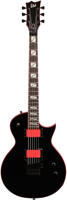 open zoom image for ESP LTD Gary Holt GH-600 Electric Guitar (with Case), Black, Full Straight Front