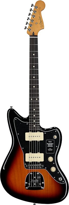open zoom image for Fender Player II Jazzmaster Electric Guitar, with Rosewood Fingerboard, 3-Color Sunburst, Full Straight Front