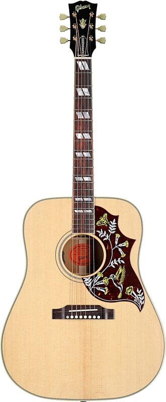 open zoom image for Gibson Hummingbird Original Acoustic-Electric Guitar (with Case), Antique Natural, Full Straight Front