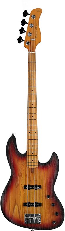 open zoom image for Sire Marcus Miller V6 Electric Bass, 3-Tone Sunburst, Full Straight Front