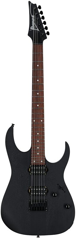 open zoom image for Ibanez RGRT421 Electric Guitar, Weathered Black, Full Straight Front