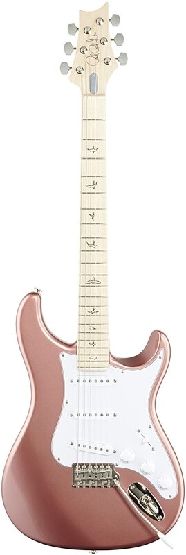 open zoom image for PRS Paul Reed Smith John Mayer Silver Sky Electric Guitar, Maple Fretboard (with Gig Bag), Midnight Rose, Open Box (Very Good), Full Straight Front