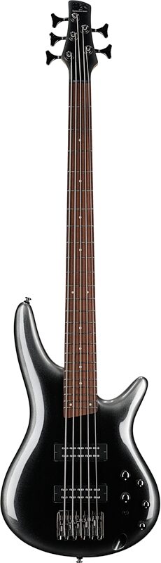 open zoom image for Ibanez SR305E Electric Bass, 5-String, Midnight Gray Burst, Full Straight Front