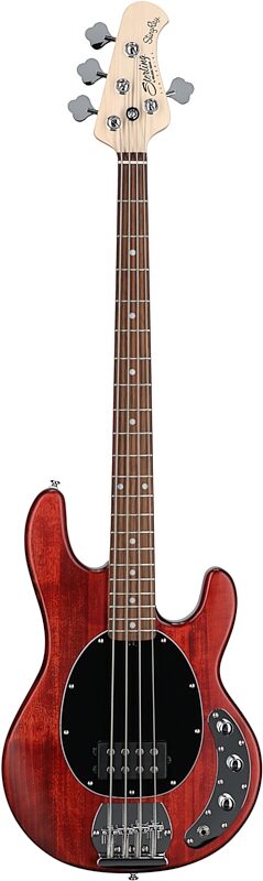 open zoom image for Sterling by Music Man StingRay Electric Bass, Walnut Satin, Rosewood Fretboard, Full Straight Front