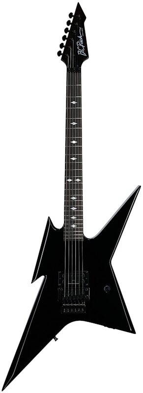 open zoom image for B.C. Rich Ironbird MK1 Legacy Series FR Electric Guitar, Gloss Black, Full Straight Front