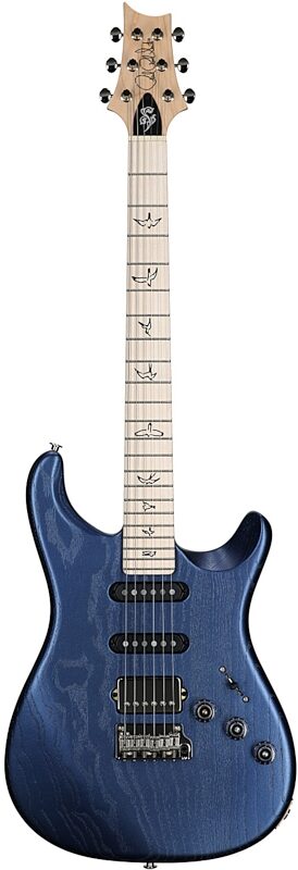 open zoom image for PRS Paul Reed Smith Fiore Electric Guitar (with Gig Bag), Satin Metallic Midnight, Full Straight Front