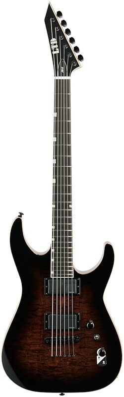 open zoom image for ESP LTD Josh Middleton JM-II Electric Guitar (with Case), Black Shadow Burst, Open Box (Very Good), Full Straight Front