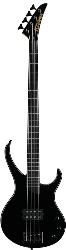open zoom image for Kramer Disciple D1 Modern Collection Electric Bass, Ebony, Full Straight Front