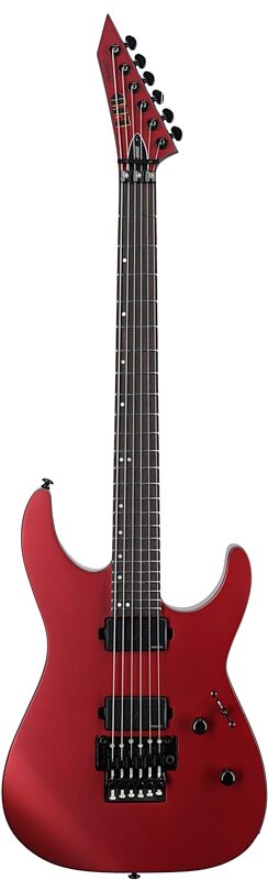 open zoom image for ESP LTD M-1000 Electric Guitar, Candy Apple Red Satin, Full Straight Front