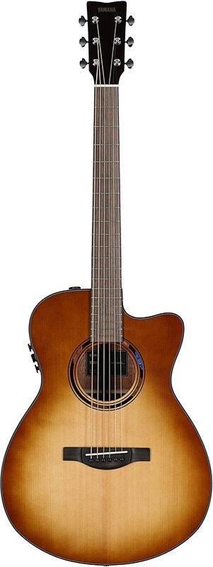 open zoom image for Yamaha TAS1 C Transacoustic Concert Acoustic-Electric Guitar (with Gig Bag), Sand Burst, Open Box (Very Good), Full Straight Front