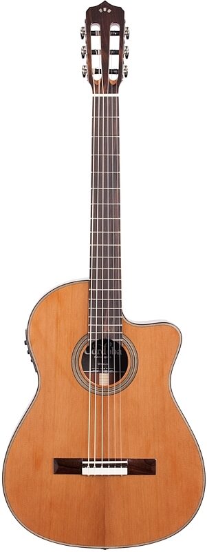 open zoom image for Cordoba Fusion 12 Natural Classical Acoustic-Electric Guitar, Natural, Full Straight Front
