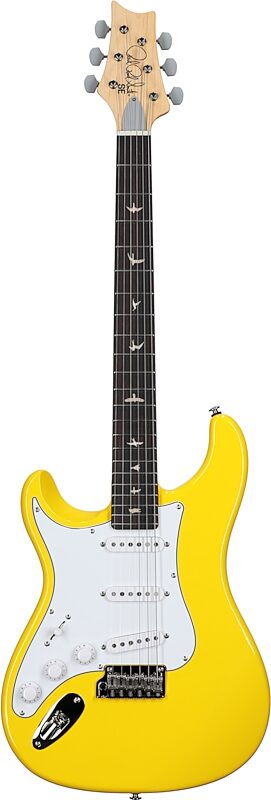 open zoom image for PRS Paul Reed Smith SE Silver Sky Electric Guitar, Left-Handed, Rosewood Fretboard (with Gig Bag), Dandy Lion, Full Straight Front