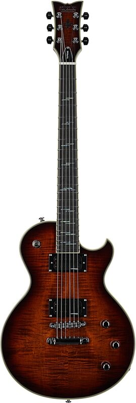 open zoom image for Schecter Solo II Supreme Electric Guitar, Cat's Eye, Full Straight Front