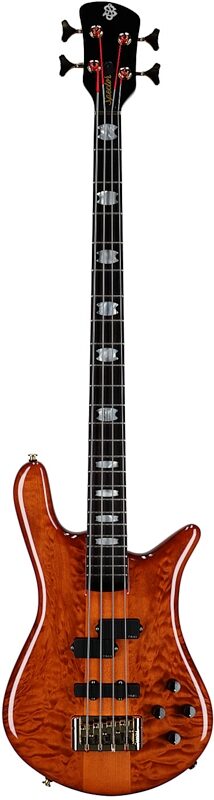 open zoom image for Spector Euro 4 Doug Wimbish Signature Model Electric Bass, Amber Gloss, Full Straight Front
