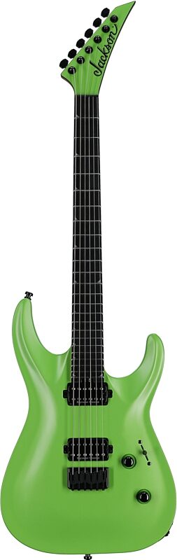 open zoom image for Jackson Pro Plus Soloist SLA2 HT Electric Guitar (with Gig Bag), Toxic Apple, Open Box (Very Good), Full Straight Front
