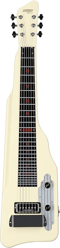 open zoom image for Gretsch G5700 Electromatic Lap Steel Guitar, Vintage White, Full Straight Front