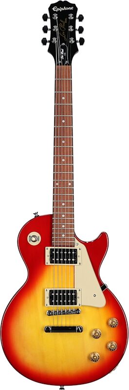 open zoom image for Epiphone Les Paul 100 Electric Guitar, Heritage Cherry Sunburst, Full Straight Front