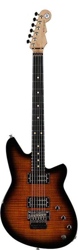 open zoom image for Reverend Kingbolt RA FM Floyd Electric Guitar, Flame Maple, Full Straight Front