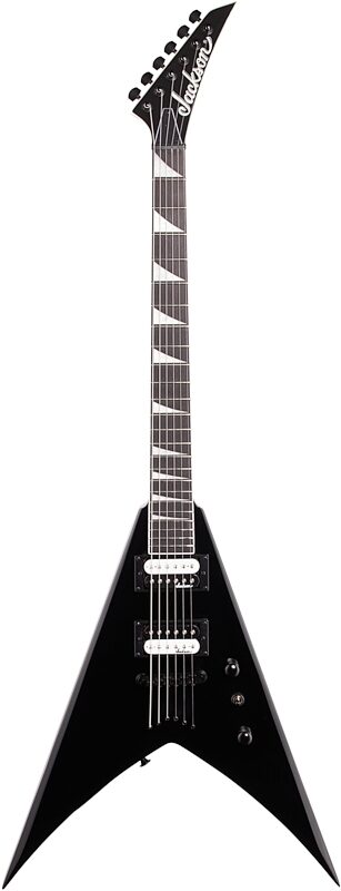 open zoom image for Jackson JS Series King V JS32T Electric Guitar, Amaranth Fingerboard, Gloss Black, Full Straight Front