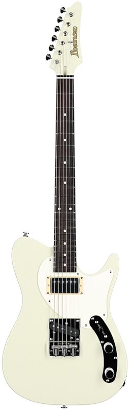 open zoom image for Ibanez FLATV2 Josh Smith Signature Electric Guitar (with Case), Mint Sand, Full Straight Front