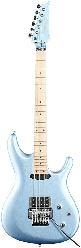 open zoom image for Ibanez Joe Satriani JS140M Electric Guitar, Soda Blue, Full Straight Front