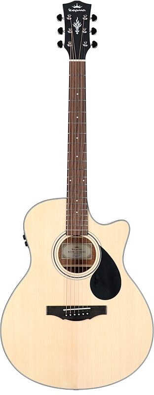 open zoom image for Kepma K3 Series GA3-130 Acoustic-Electric Guitar, Natural Matte, with AcoustiFex K-10 Pickup, Full Straight Front