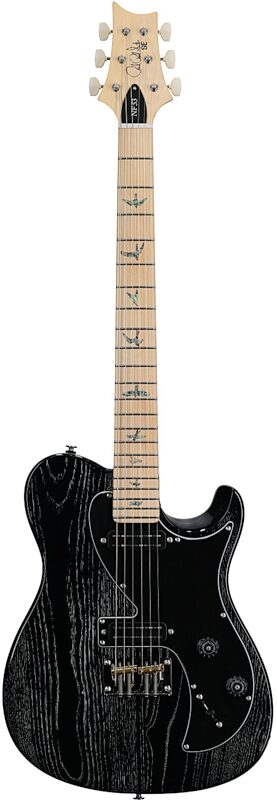 open zoom image for PRS Paul Reed Smith SE NF 53 Electric Guitar (with Gig Bag), Black Doghair, Full Straight Front