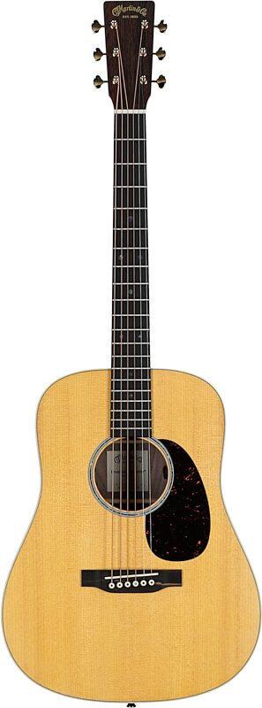 open zoom image for Martin D Junior E Walnut Acoustic-Electric Guitar (with Gig Bag), Aging Toner, Full Straight Front