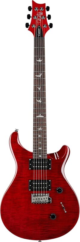 open zoom image for PRS Paul Reed Smith SE Custom 24 Limited Edition Electric Guitar (with Gig Bag), Ruby, Open Box (Very Good), Full Straight Front