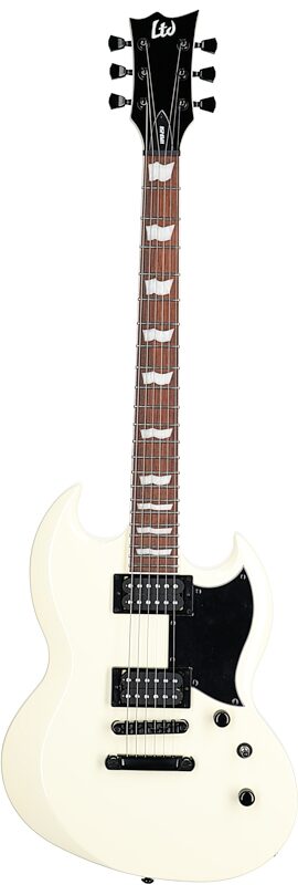 open zoom image for ESP LTD Viper 256 Electric Guitar, Olympic White, Full Straight Front