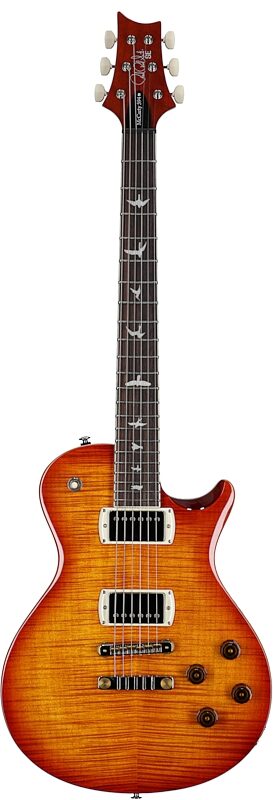 open zoom image for PRS Paul Reed Smith SE McCarty 594 Singlecut Electric Guitar (with Gig Bag), Vintage Sunburst, Full Straight Front