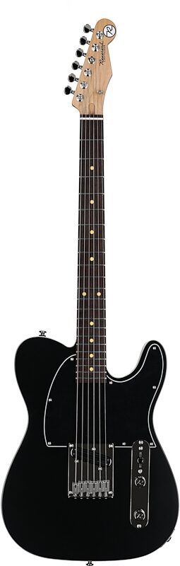 open zoom image for Reverend Pete Anderson Signature Eastsider E Electric Guitar, Midnight Black, Full Straight Front