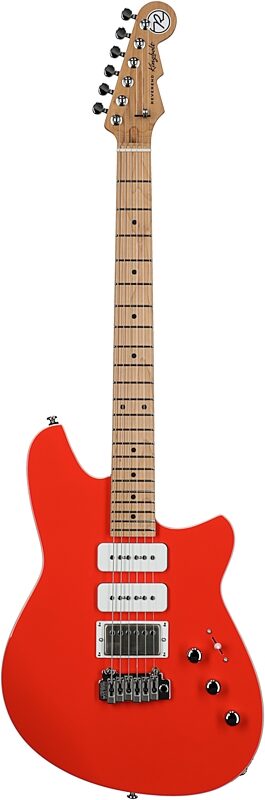 open zoom image for Reverend Kingbolt H290 Electric Guitar, Feisty Red, Full Straight Front