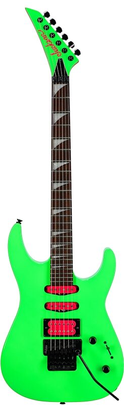 open zoom image for Jackson X Series Dinky DK3XR HSS Electric Guitar, Neon Green, Full Straight Front