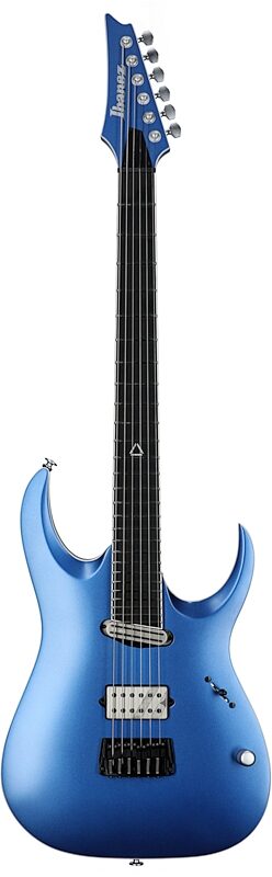 open zoom image for Ibanez JBM9999 Jake Bowen Electric Guitar (with Case), Azure Metal Matte, Full Straight Front