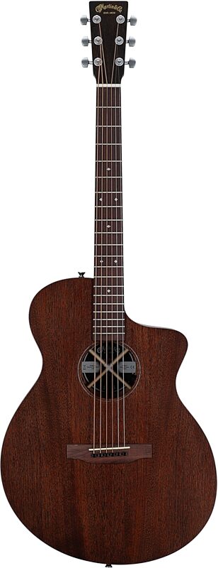 open zoom image for Martin SC-10E Modern Sapele Acoustic-Electric Guitar (with Soft Case), New, Full Straight Front