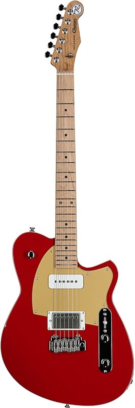 open zoom image for Reverend Charger H90 Wilkinson Electric Guitar, Metallic Cherry, Open Box (Very Good), Full Straight Front
