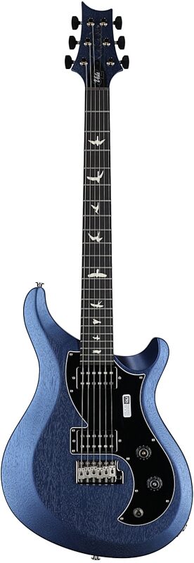 open zoom image for PRS Paul Reed Smith S2 Vela HHT Satin Electric Guitar (with Gig Bag), Metallic Midnight, Full Straight Front
