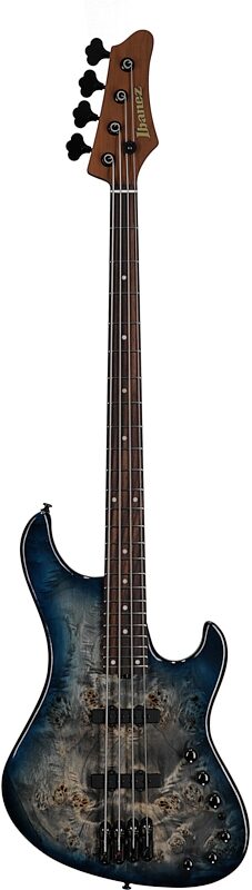 open zoom image for Ibanez MDM1600 Mode Electric Bass (with Gig Bag), Cosmic Blue Starburst Low Gloss, Full Straight Front