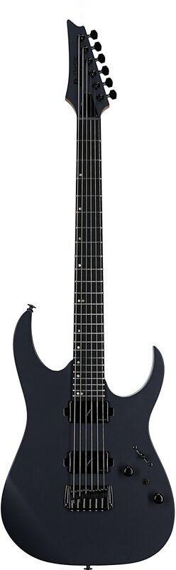 open zoom image for Ibanez RGR5121RB Prestige RGR Electric Guitar (with Case), Gray Metallic Flat, Full Straight Front