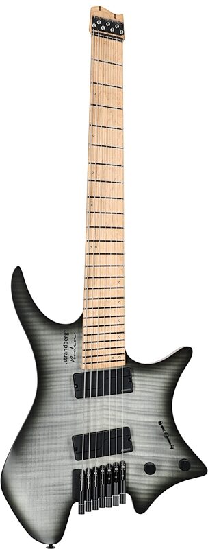 open zoom image for Strandberg Boden Original NX 7 Electric Guitar (with Gig Bag), Charcoal Black, Full Straight Front